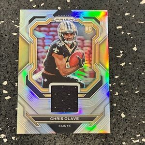 Panini Prizm Chris Olave Rookie Card - Black, Gold, White